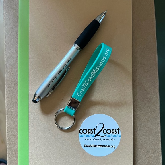 C2C merch bundle!🗝️🖊️📔🙏🇺🇬🙌 Journal, pen, & key fob!!! - Picture 1 of 14
